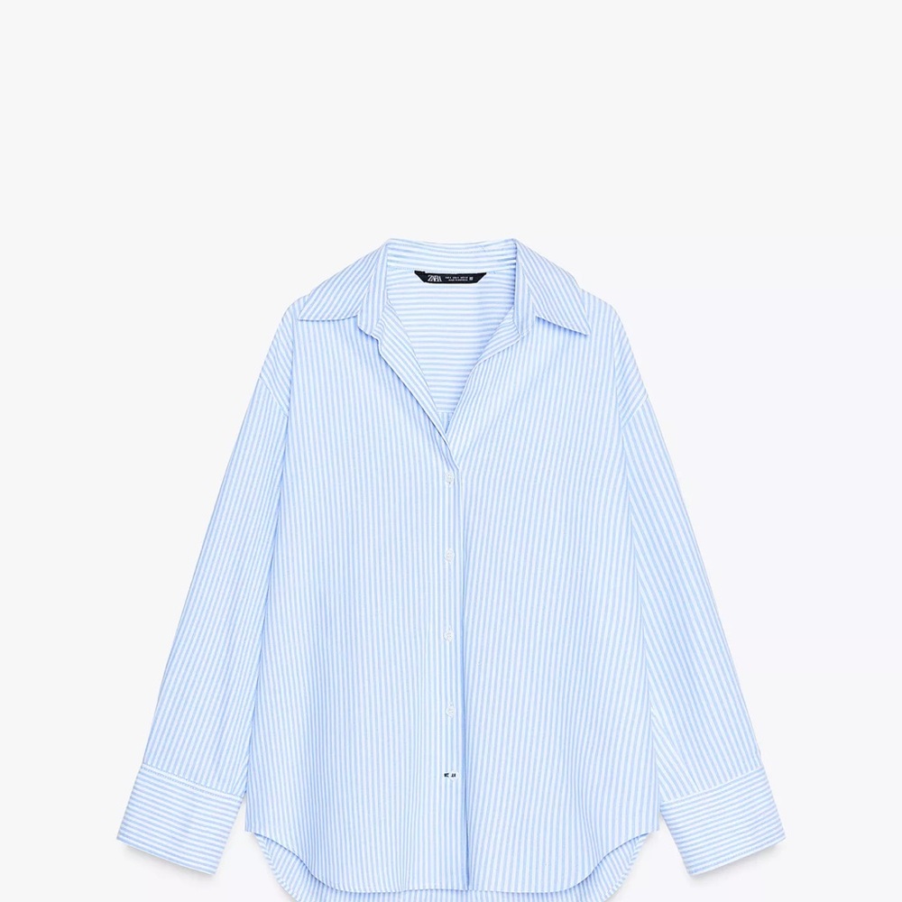 Blue Striped Men's Shirt